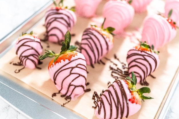 Chocolate dipped strawberries