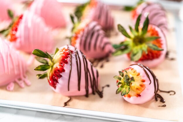 Chocolate dipped strawberries