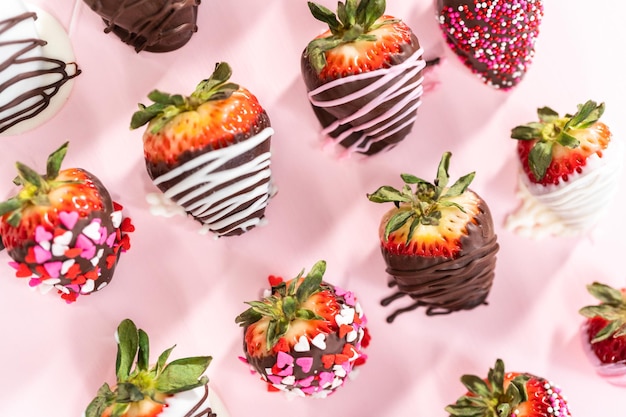 Chocolate dipped strawberries