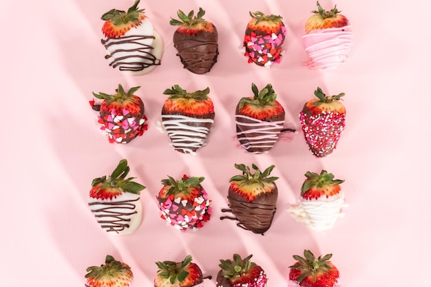 Chocolate dipped strawberries