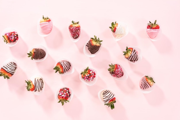 Chocolate dipped strawberries