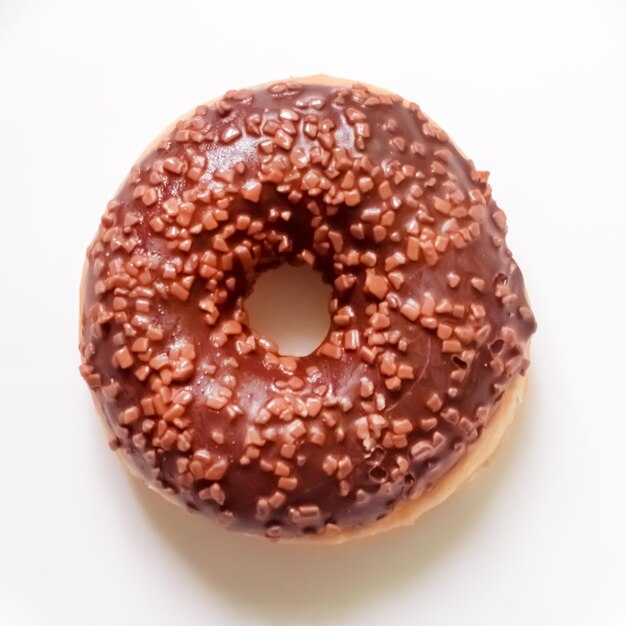 Photo chocolate donut