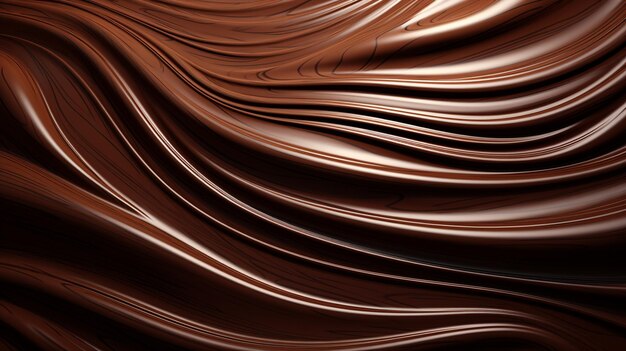 写真 チョコレートの落ちる背景 hd 8k ウォールペーパー ストック写真画像