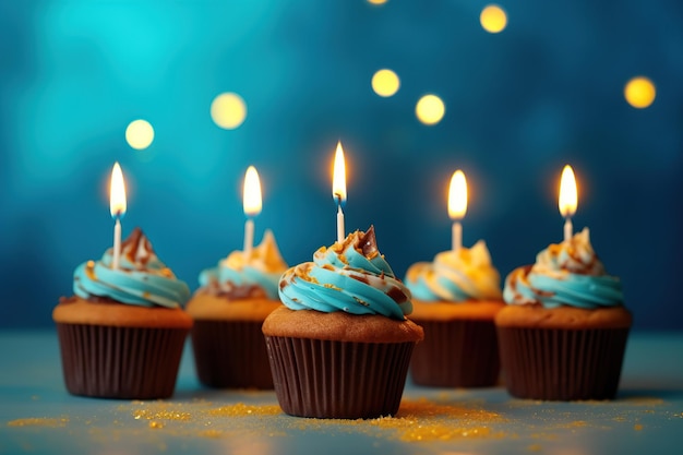 Chocolate frosted cupcakes