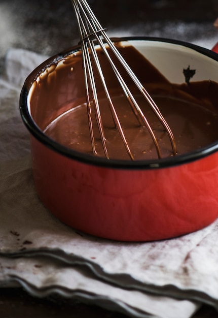 Foto idea di ricetta di ganache al cioccolato