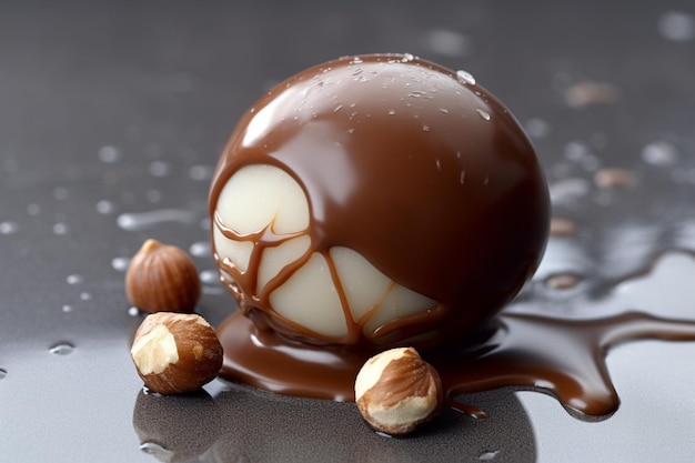 Photo chocolate hazelnut