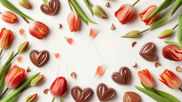 Chocolate Heart Bouquet