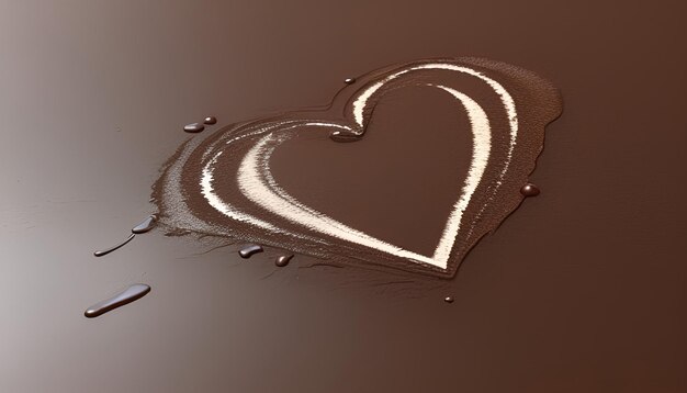 Chocolate heart