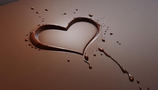 Chocolate heart