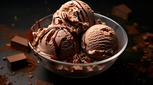 Chocolate ice cream