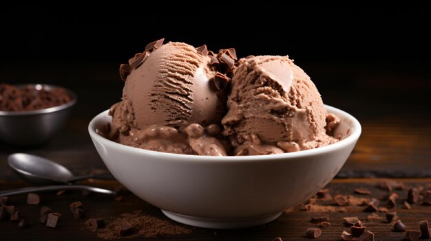 Chocolate ice cream