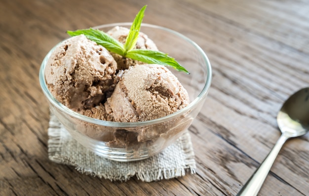 Chocolate ice cream