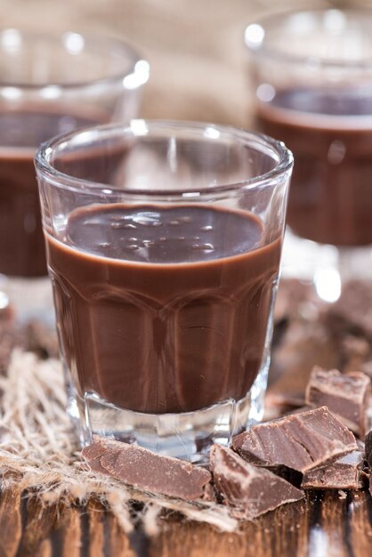 Chocolate Liqueur Shots