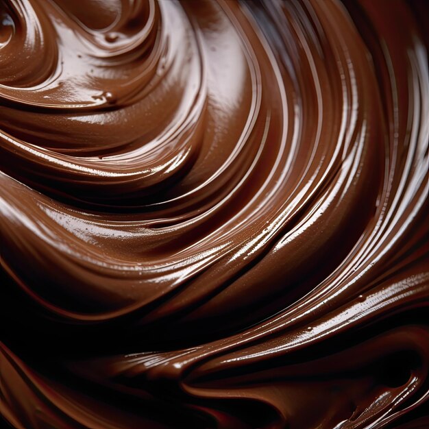 Photo chocolate liquid fluid texture background