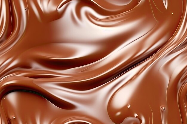 Chocolate liquid fluid texture background