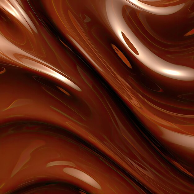 Фото Шоколад жидкая жидкая текстура фон