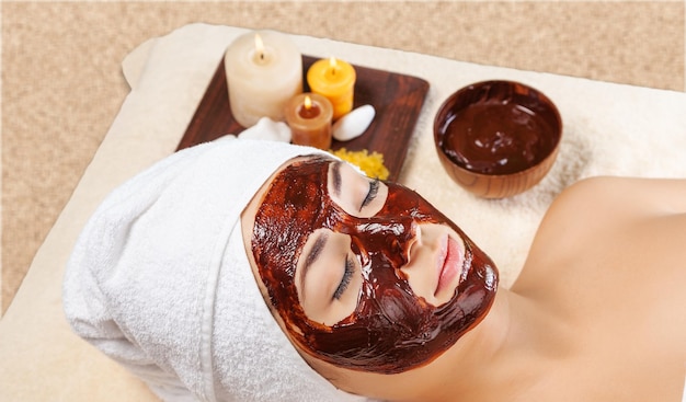 Chocolate Luxury Spa. Facial Mask