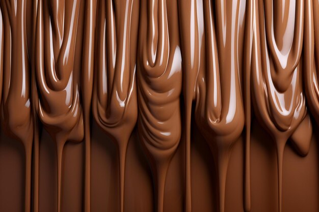 Chocolate Melted Chocolate Sauce Liquid Background