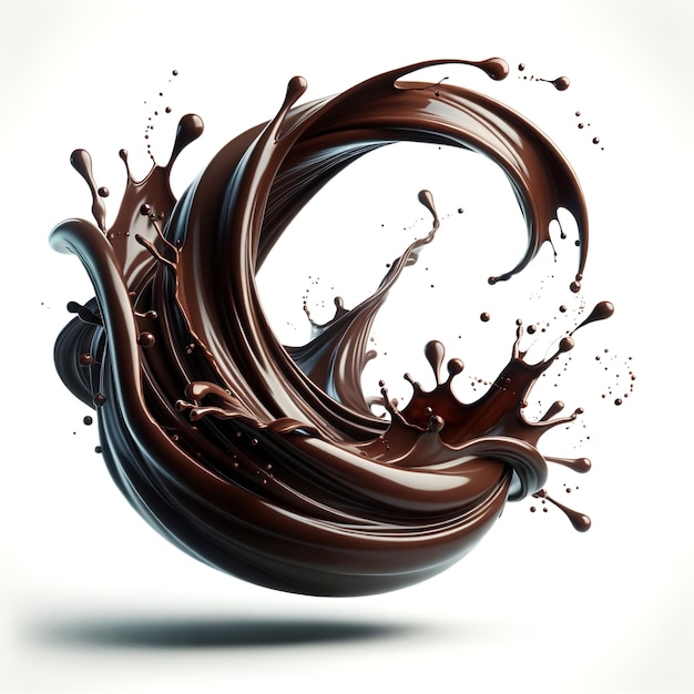 Chocolate milk splash brush dark shine splash 15