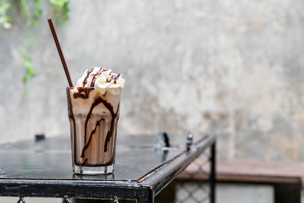 Frullati al cioccolato al frappè