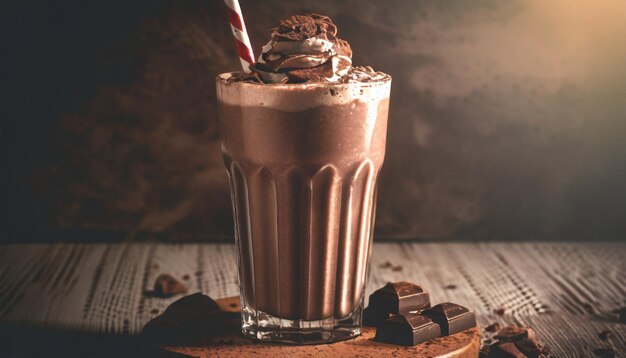 chocolate milkshake