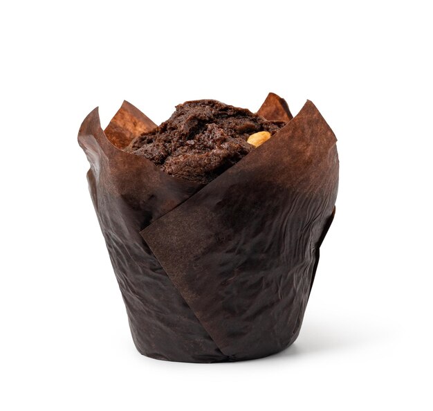 Foto muffin al cioccolato