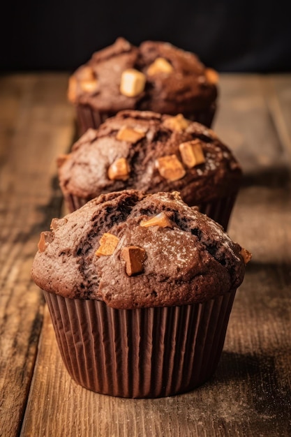 Chocolate muffins