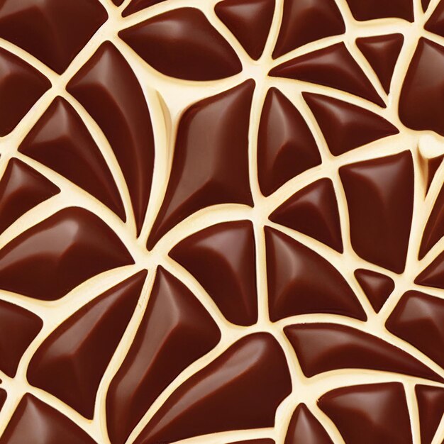 초콜릿 원활한 패턴