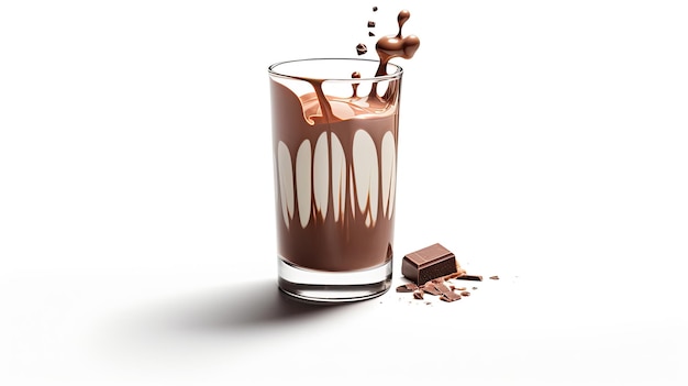 Photo chocolate shake