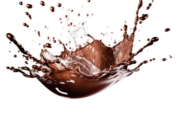 chocolate splash professional advertising food photography