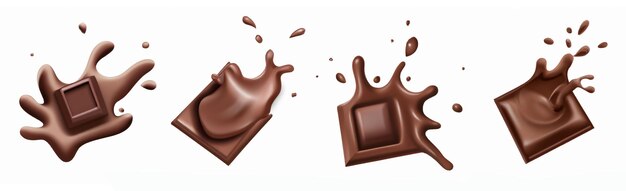 Chocolate splash set