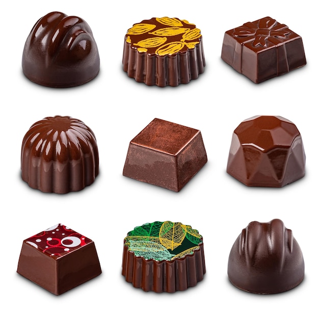 Chocolate sweets collection