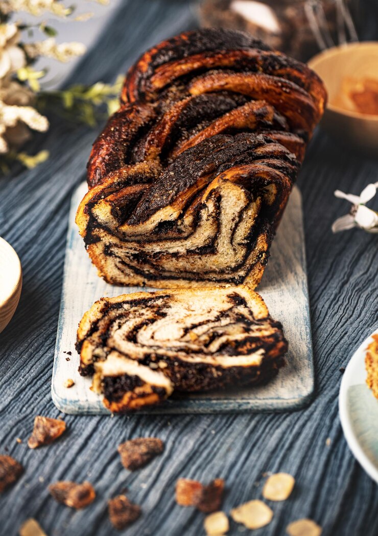 Chocolate swirl bread