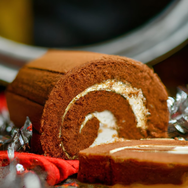 Chocolate Swiss Roll