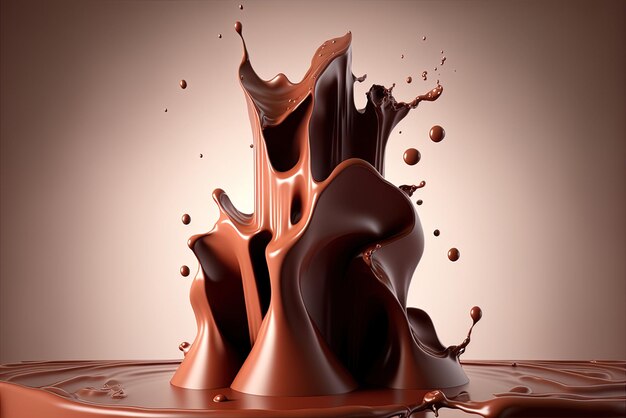 Chocolate syrup