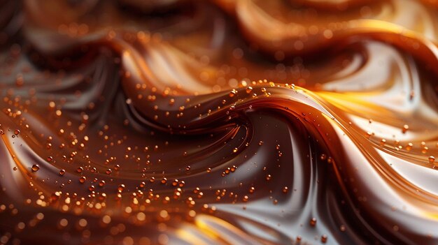 Photo chocolate tendrils entwined wallpaper