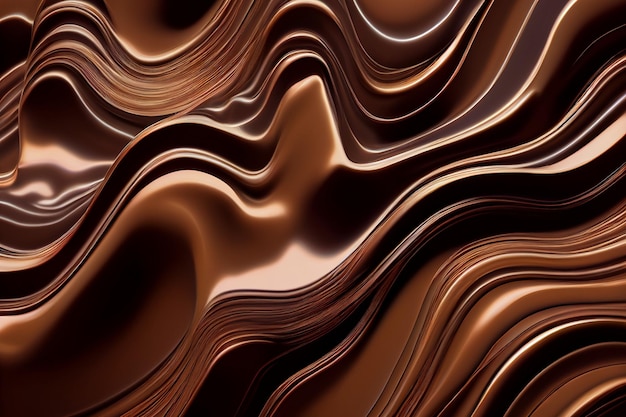 Foto fondo del modello di struttura del cioccolato con carta da parati liquida