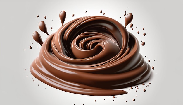 Chocolate Tornado Swirls Whirlwind Splashes amp Splatters