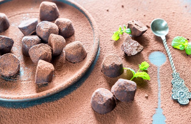 Chocolate truffles