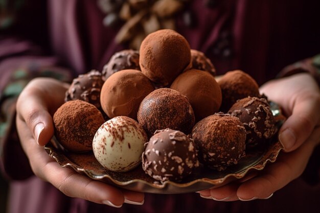 Chocolate truffles