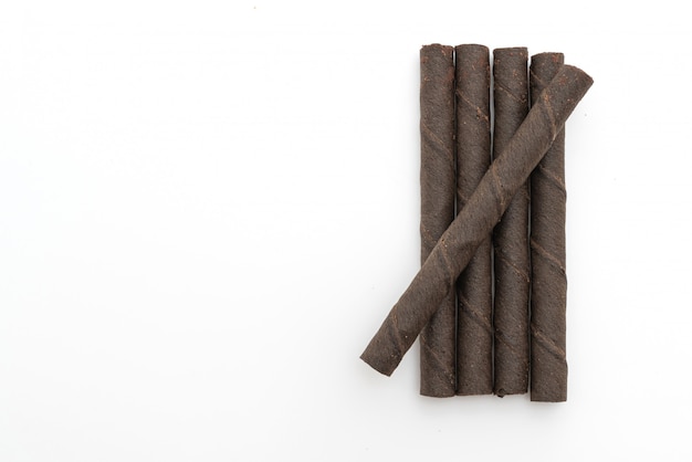 chocolate wafer stick roll