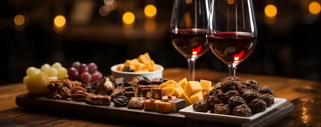 Photo chocolate and wine tasting experiences pairing wallpaper