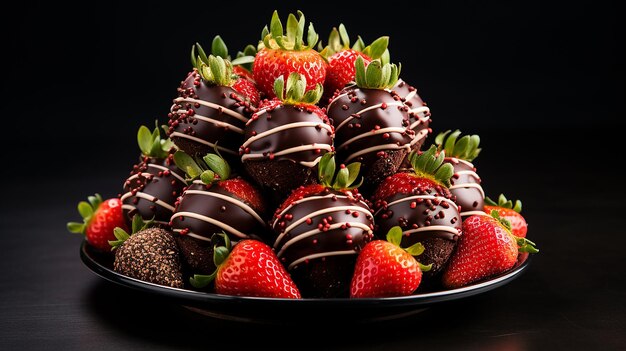 ChocolateCoated Strawberry Temptation