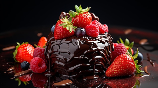 ChocolateCoated Strawberry Temptation