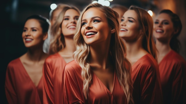 choir in church singing songs