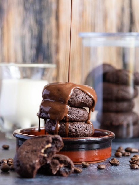 Foto biscotti al cioccolato