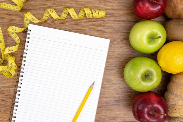 Concetto di dieta del colesterolo cibo sano, mangiare sano pranzo