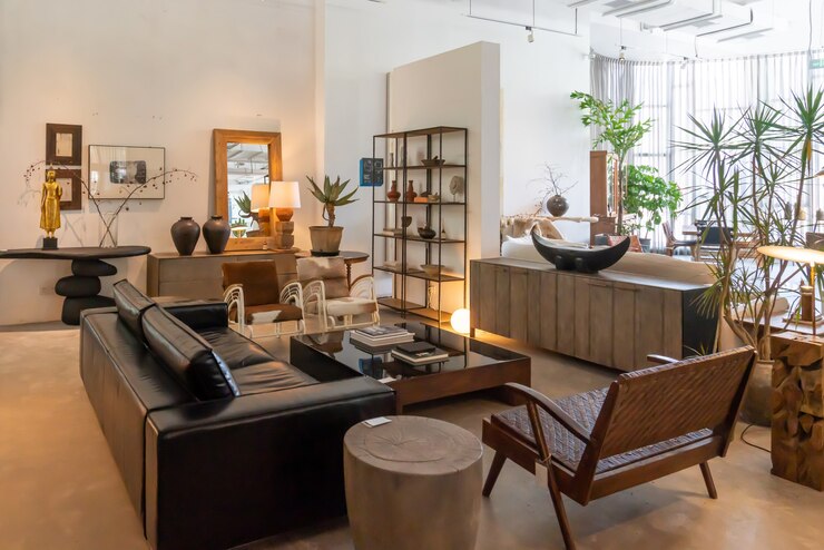 Photo chongqing, china, june 5, 2020: the modern, bright and comfortable atmosphere of the indoor apartment. general cleaning, home furnishing and house selling preparation. wooden country villa