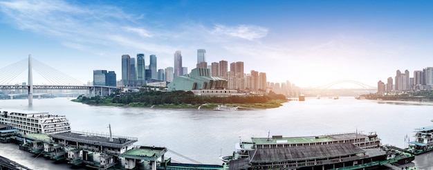 Chongqing cityscape and skyscrapers