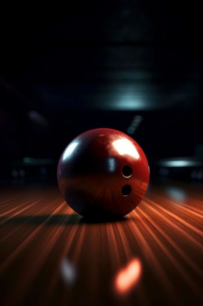 Choose bowling ball AI Generated